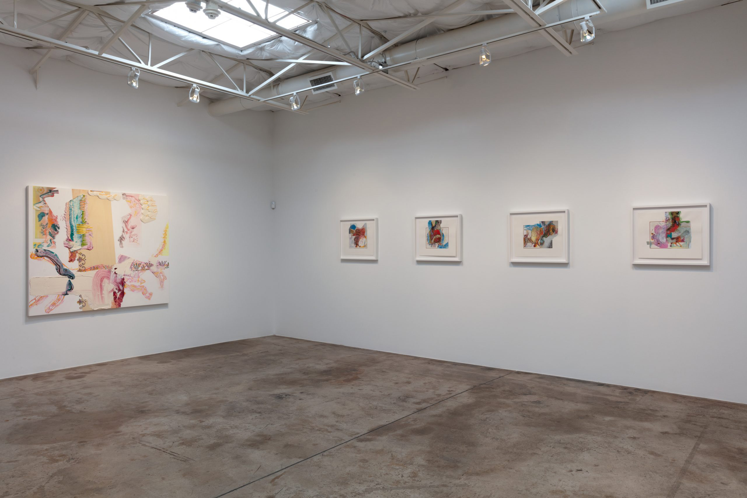 Pia Fries, picklock manual, 2020, Ausstellungsansicht, Talley Dunn Gallery