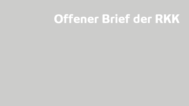 Offener Brief der RKK