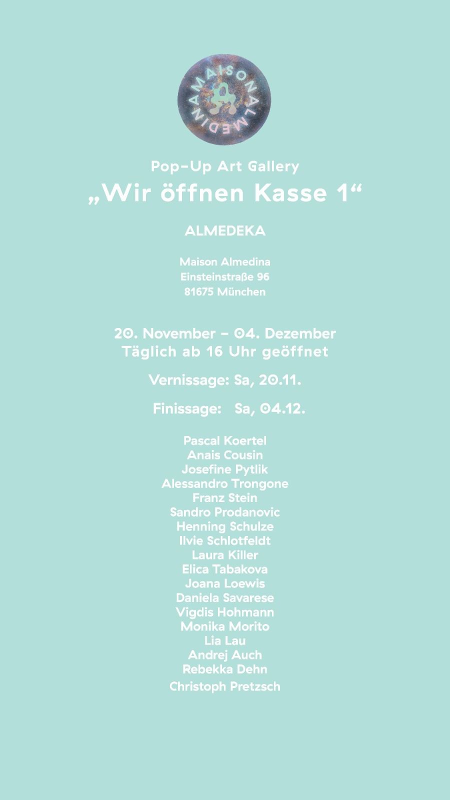 Franz Stein Wir öffnen Kasse 1