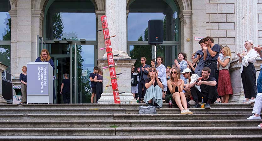 Eröffnung Jahresausstellung 2022, Foto Stephanie Rössing