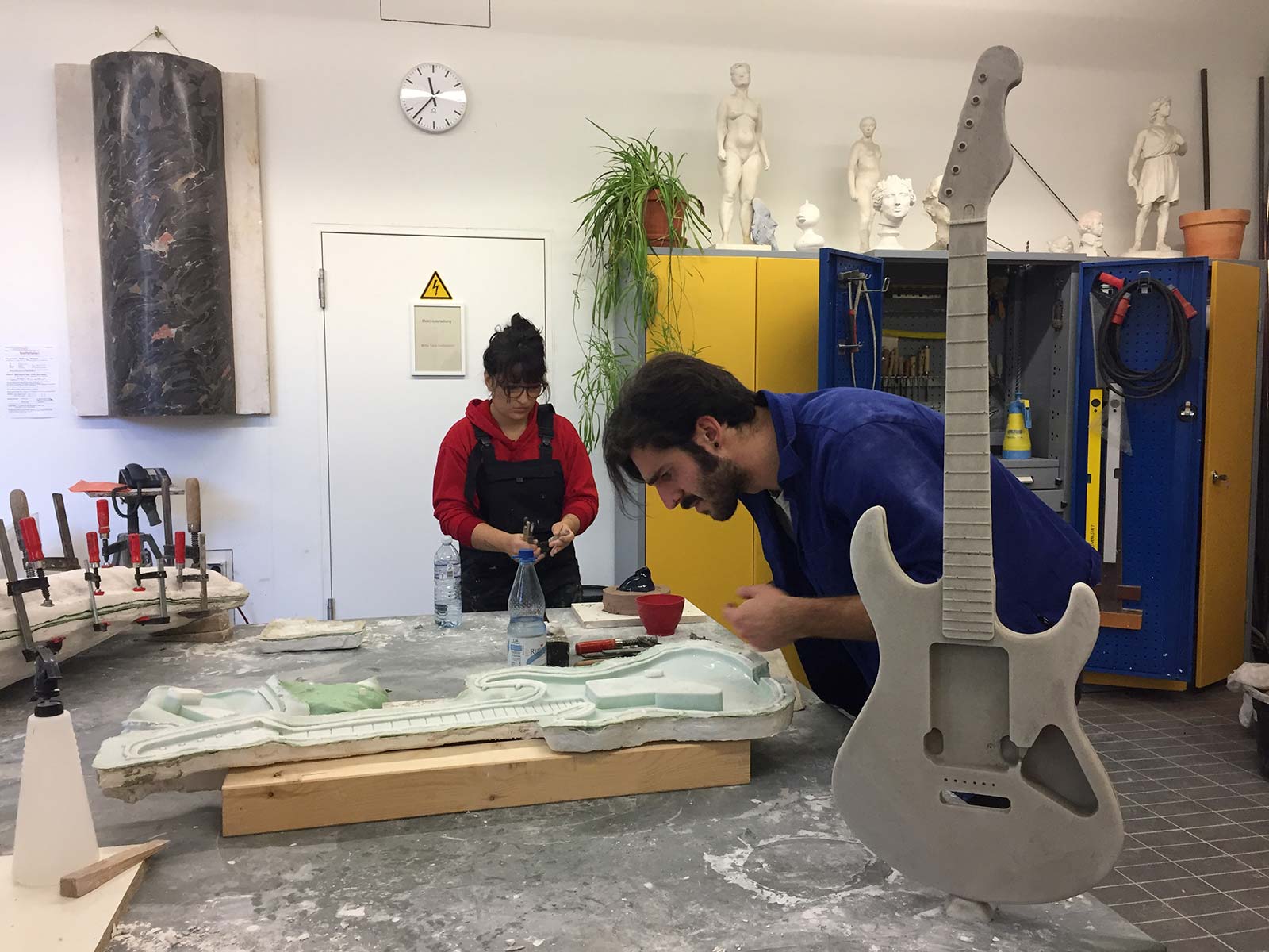Studienwerkstatt Gipsgießen